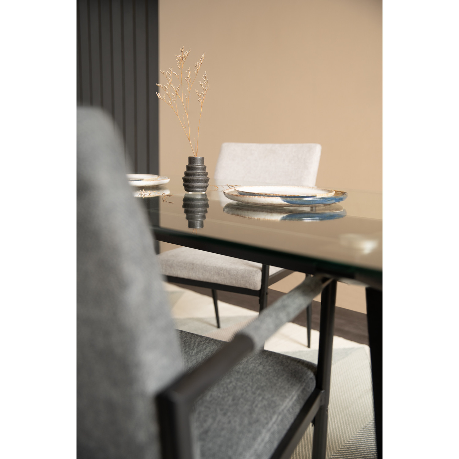 146054/241596 1+4 ARCHIE DINING TABLE WITH FERMA DINING CHAIR 146054/241596 1+4 ARCHIE DINING TABLE WITH FERMA DINING CHAIR