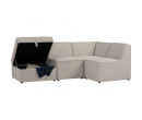 231321/235001/236106 TRAVERESE 3 SEATER L SHAPE SOFA SET