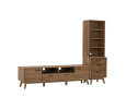 521004/131185/336110 TORONTO BOOKCASE WITH TORONTO SIDE TABLE & TORONTO 2.0M TV CABINET 521004/131185/336110 TORONTO BOOKCASE WITH TORONTO SIDE TABLE & TORONTO 2.0M TV CABINET