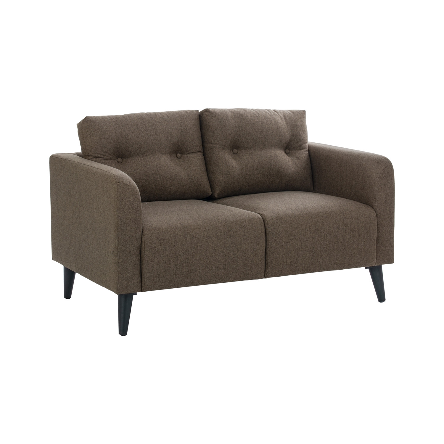 ALTO 2 SEATER SOFA BLACK/6366