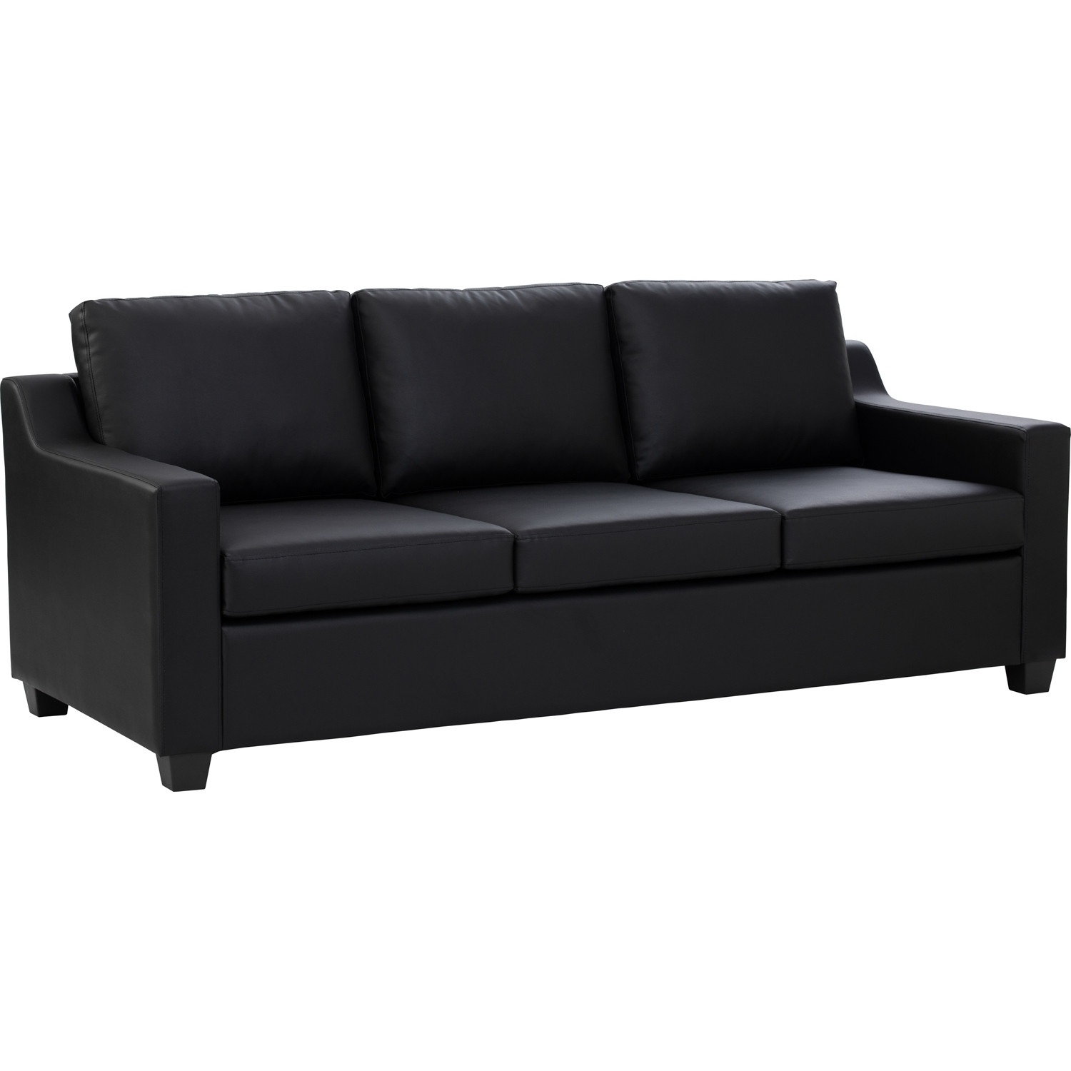 BALENO 3 SEATER SOFA BLACK/520