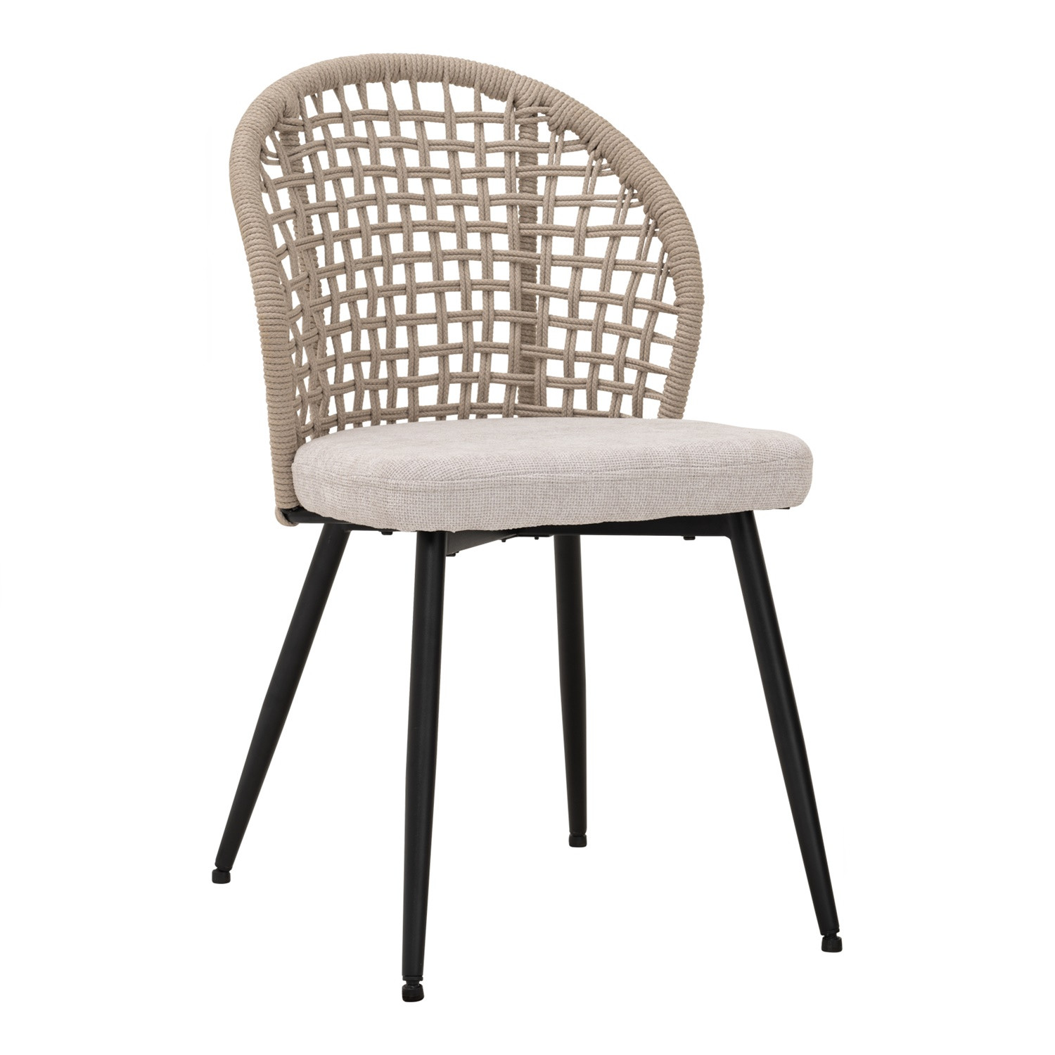 ALLUR DINING CHAIR 802/GREY/80002 (#)