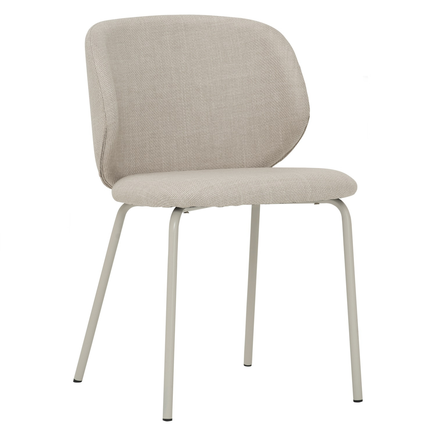 KENZI DINING CHAIR MATT BEIGE/80011 (#)