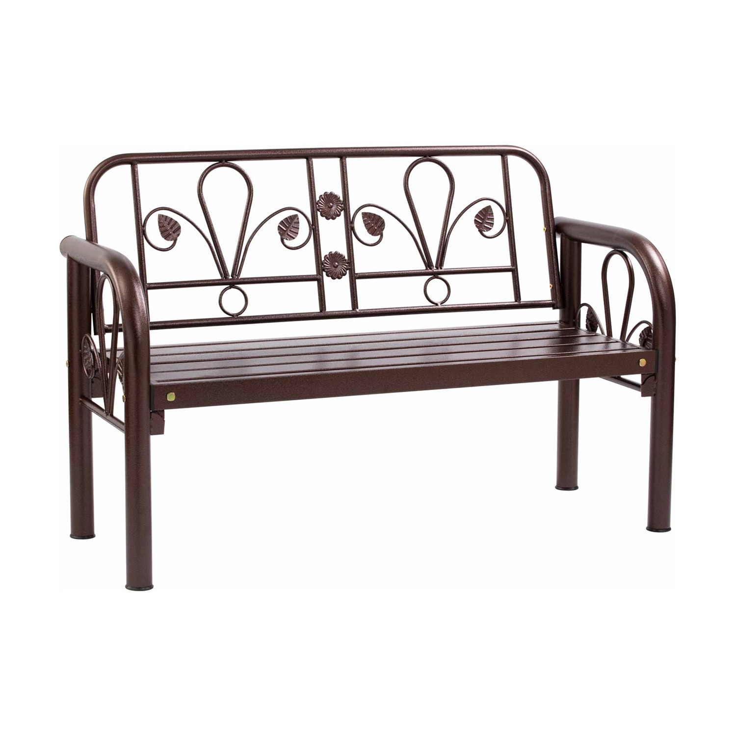 DATSUN 2 SEATER BENCH ANTIQUE BROWN