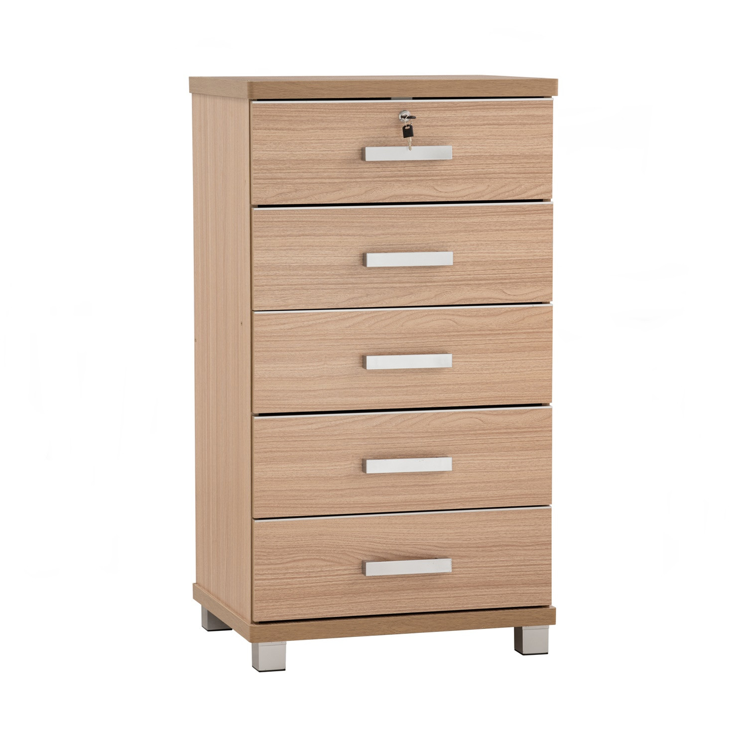 NAOMI 5 DRAWER DRESSER EBONNESE