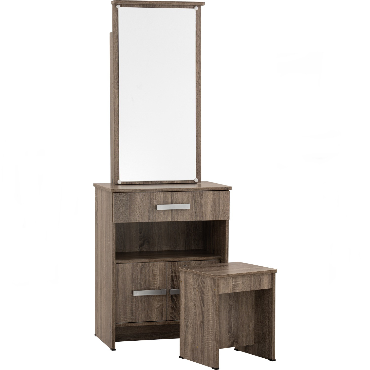 *NAOMI DRESSING TABLE WITH STOOL SONOMA DARK *NAOMI DRESSING TABLE WITH STOOL SONOMA DARK