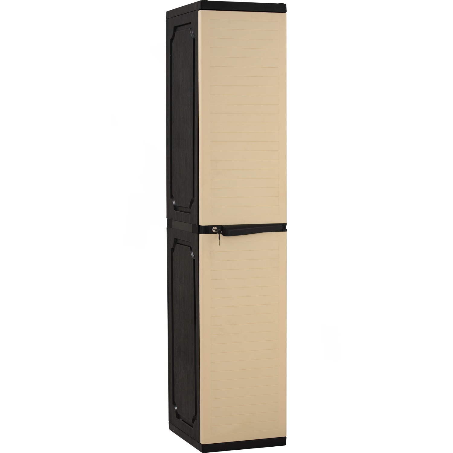 OPTIMUS SLIM CABINET BEIGE/BLACK