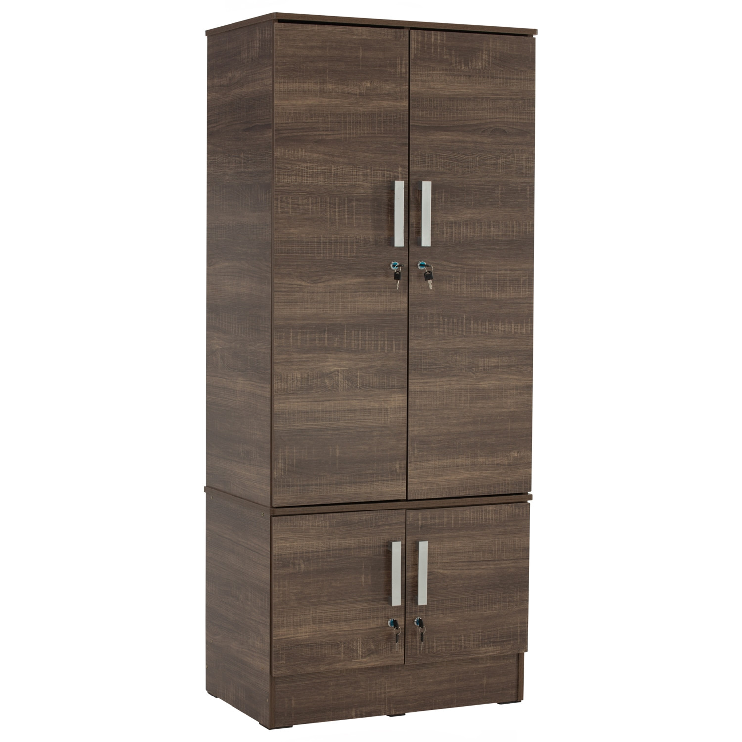 NAOMI 4 DOOR WARDROBE VINTAGE OAK