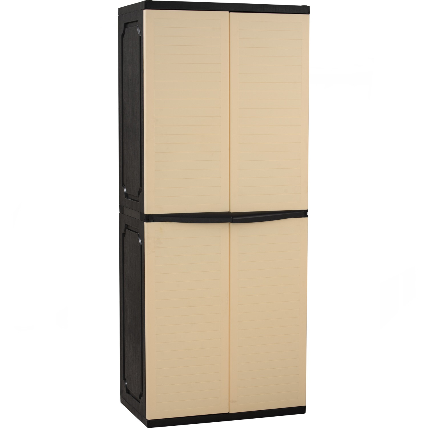 OPTIMUS LARGE WARDROBE BEIGE/BLACK