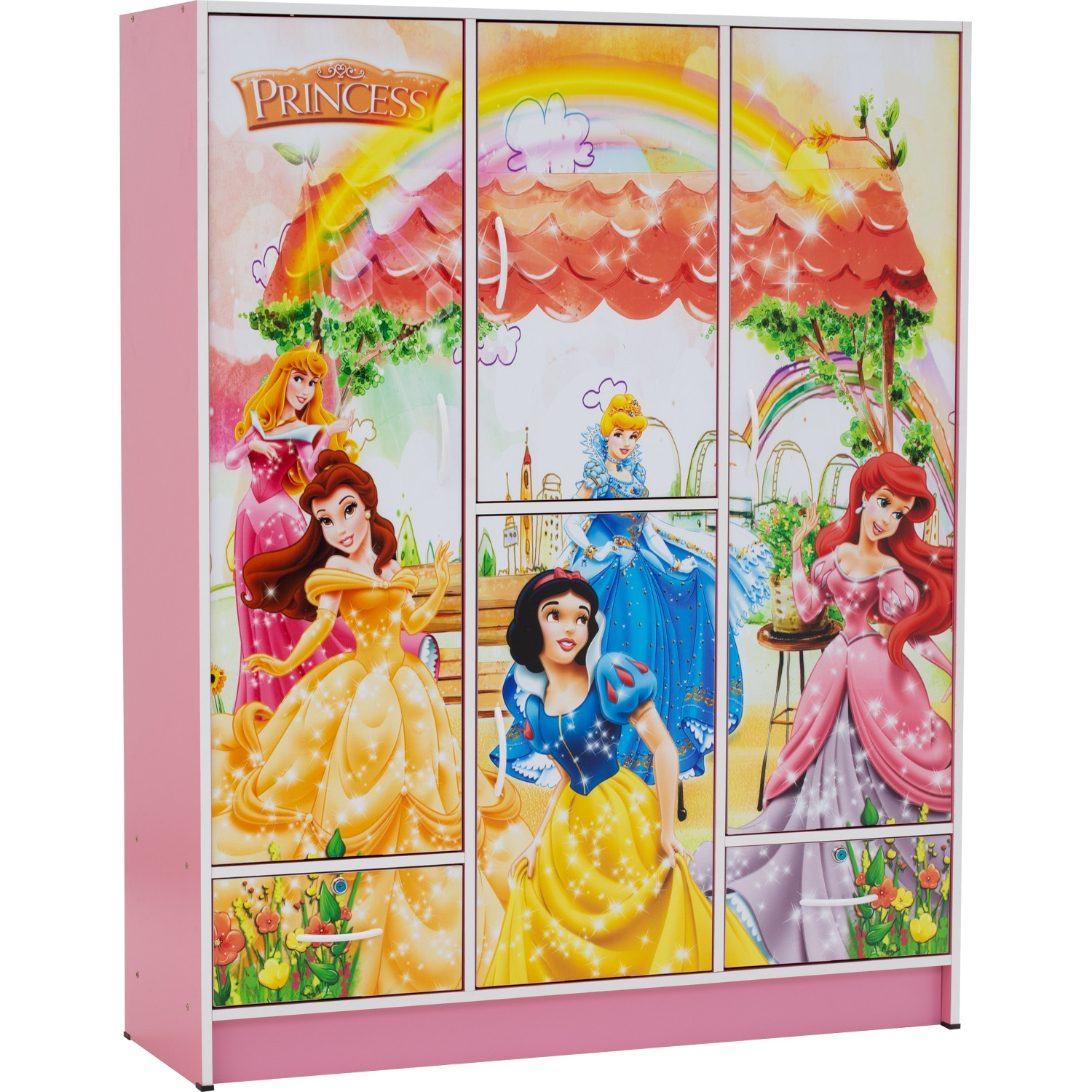 WONDERLAND CARTOON WARDROBE PINK
