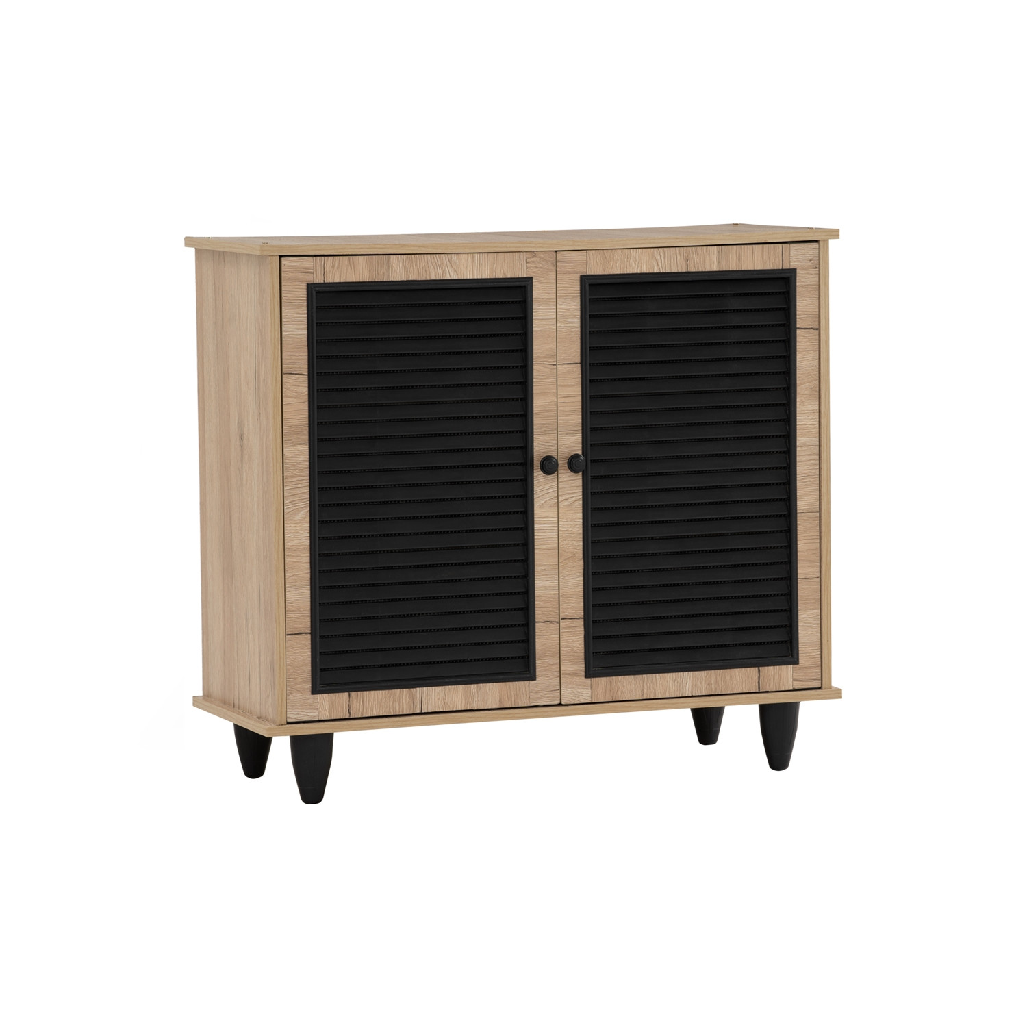 ALMO 2 DOOR SHOE CABINET SONOMA OAK