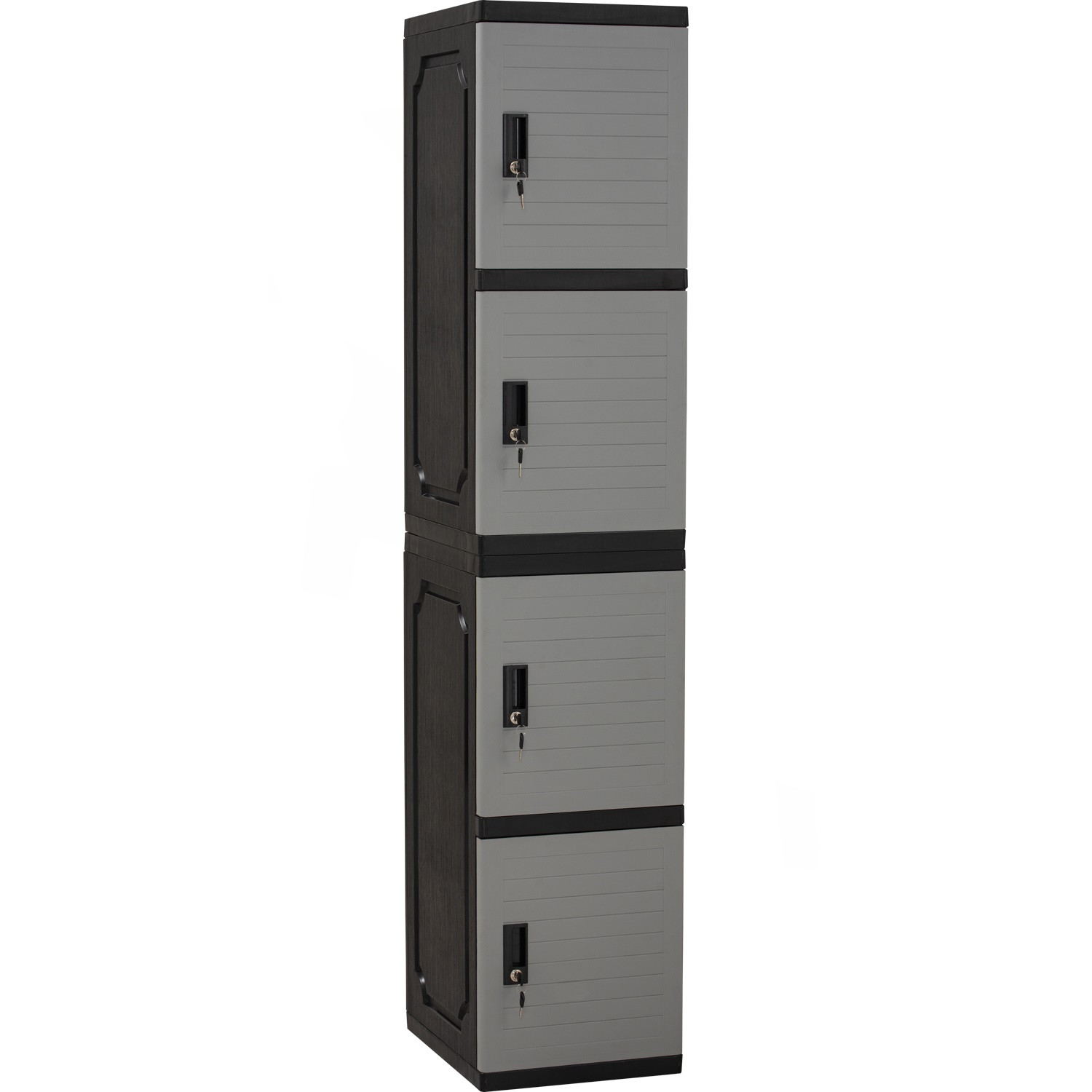 OPTIMUS FOUR TIER LOCKER GREY/BLACK