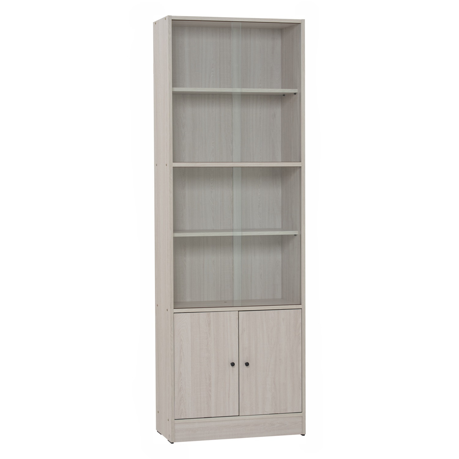 *ECO FILE CABINET WITH GLASS LIGHT OAK *ECO FILE CABINET WITH GLASS LIGHT OAK