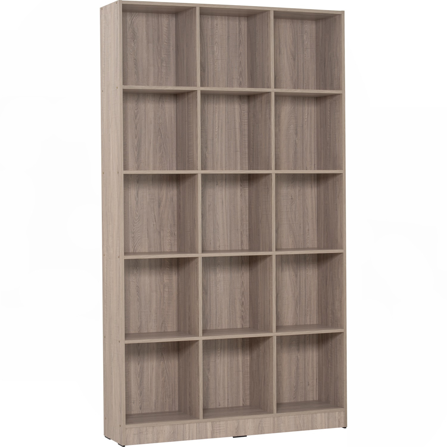 ECO 15 COMPARTMENT FILE CABINET DARK OAK