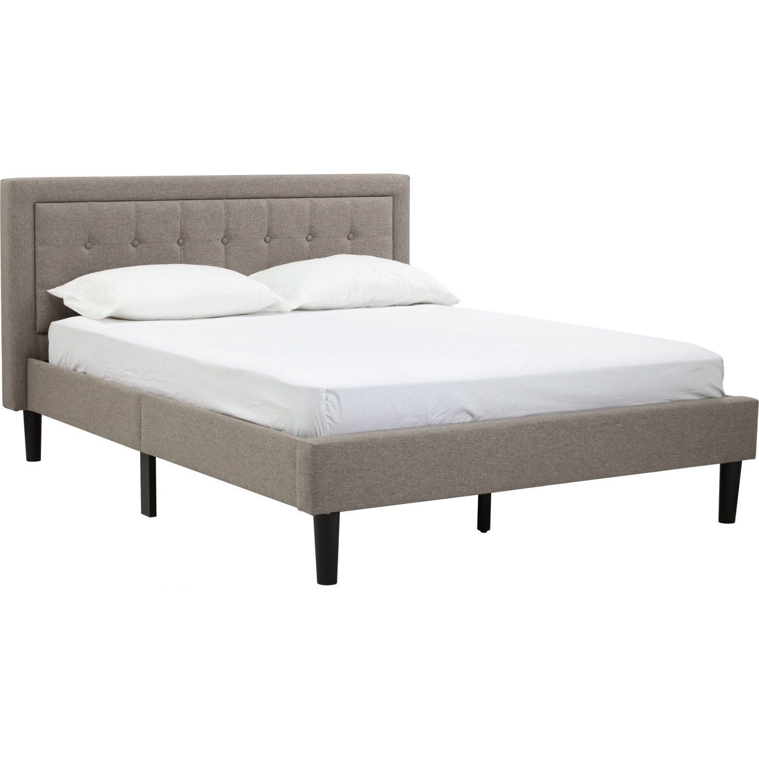 HAYDEN QUEEN BED WITH 1900MM SIDE RAIL BLACK/6513