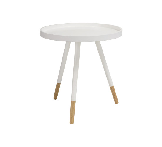 INNIS ROUND TRAY SIDE TABLE 102/130 (#)