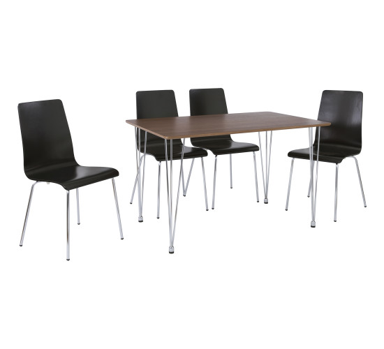MIZELL DINING SET (1+4) 815/113 + 815/114 (#)