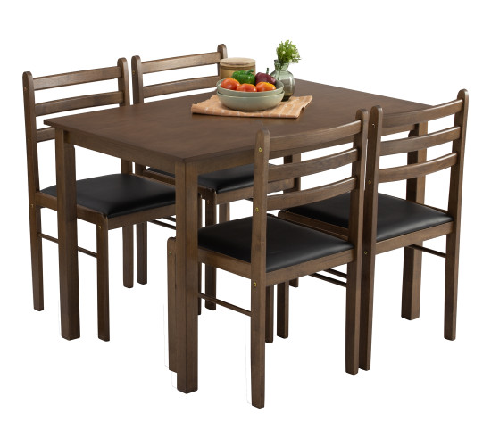 WALD DINING SET 1+4 109/530