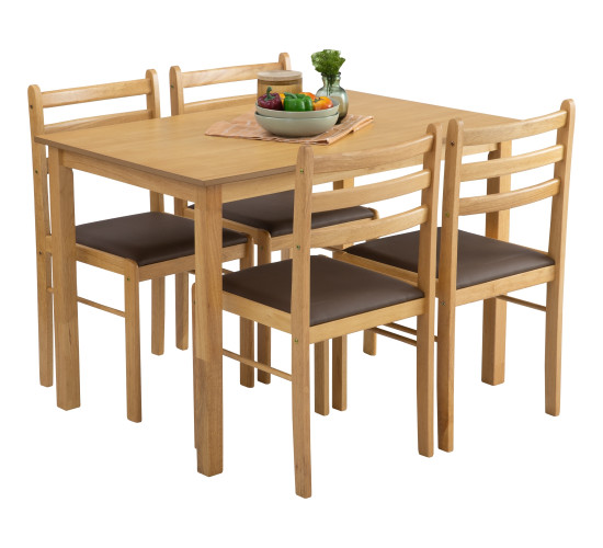 WALD DINING SET 1+4 102/533