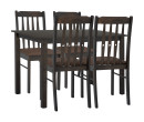 CREMINI DINING SET 1+4 117/533