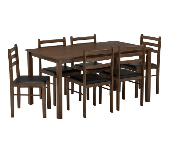 WALD DINING SET 1+6 109/530