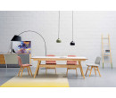 VALKO 1000X2000 DINING TABLE 112/161/112