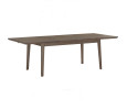 TORRELL 1000X1600+800 EXTENSION DINING TABLE 1804 (#)