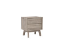 MADRID BEDSIDE TABLE WITH 2 DRAWER 1808 (#)