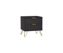VOLOS SIDE TABLE WITH 2 DRAWER 808/172