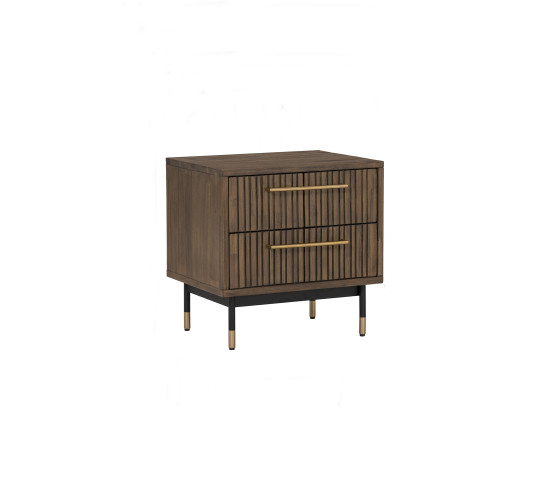 HAMILTON BEDSIDE TABLE WITH 2 DRAWER 821/1812
