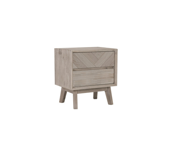MADRID BEDSIDE TABLE WITH 2 DRAWER 1808