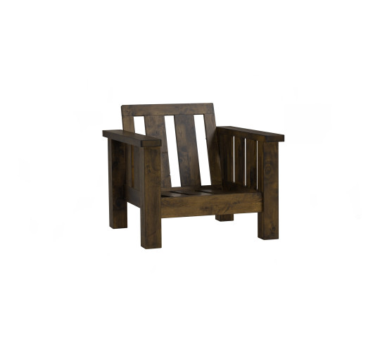 LEYTON 1 SEATER SOFA 1860 (WOOD FRAME ONLY) 