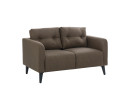 ALTO 2 SEATER SOFA BLACK/6366