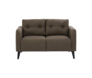ALTO 2 SEATER SOFA BLACK/6366