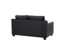 BALENO 2 SEATER SOFA BLACK/520