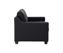 BALENO 2 SEATER SOFA BLACK/520