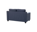 BALENO 2 SEATER SOFA BLACK/6369