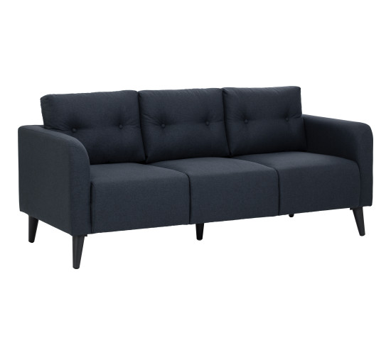 ALTO 3 SEATER SOFA BLACK/6367