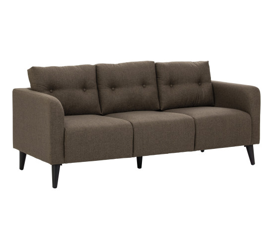 ALTO 3 SEATER SOFA BLACK/6366