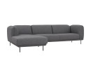 MIRA 3 SEATER WITH LEFT CHAISE 802/6603 PEBBLE