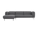 MIRA 3 SEATER WITH LEFT CHAISE 802/6603 PEBBLE