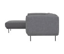 MIRA 3 SEATER WITH LEFT CHAISE 802/6603 PEBBLE