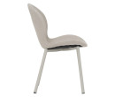 NAVON DINING CHAIR MATT BEIGE/80011 (#)
