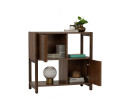 HOLSTEN 0.85M BOOKCASE WITH 2 DOOR 113 (P2 BOARD)