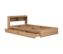 HIRADO SUPER SINGLE BED WITH STORAGE WITH 1900MM SIDE RAIL 173