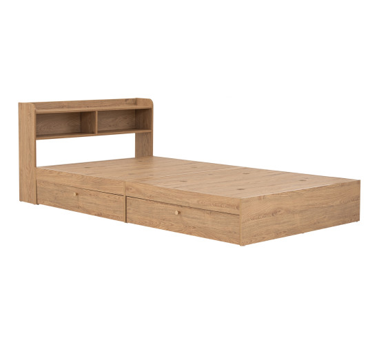 HIRADO SINGLE BED WITH STORAGE WITH 1900MM SIDE RA...