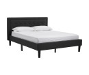 HAYDEN QUEEN BED WITH 1900MM SIDE RAIL BLACK/6516