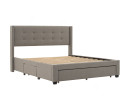 LAVISH QUEEN BED WITH 1900MM SIDE RAIL 802/6433