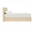 HARRINGTON QUEEN BED WITH STORAGE WITH 1900MM SIDE RAIL (FIT MATTRESS SIZE 1500X1900)