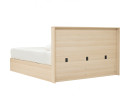 HARRINGTON QUEEN BED WITH STORAGE WITH 1900MM SIDE RAIL (FIT MATTRESS SIZE 1500X1900)